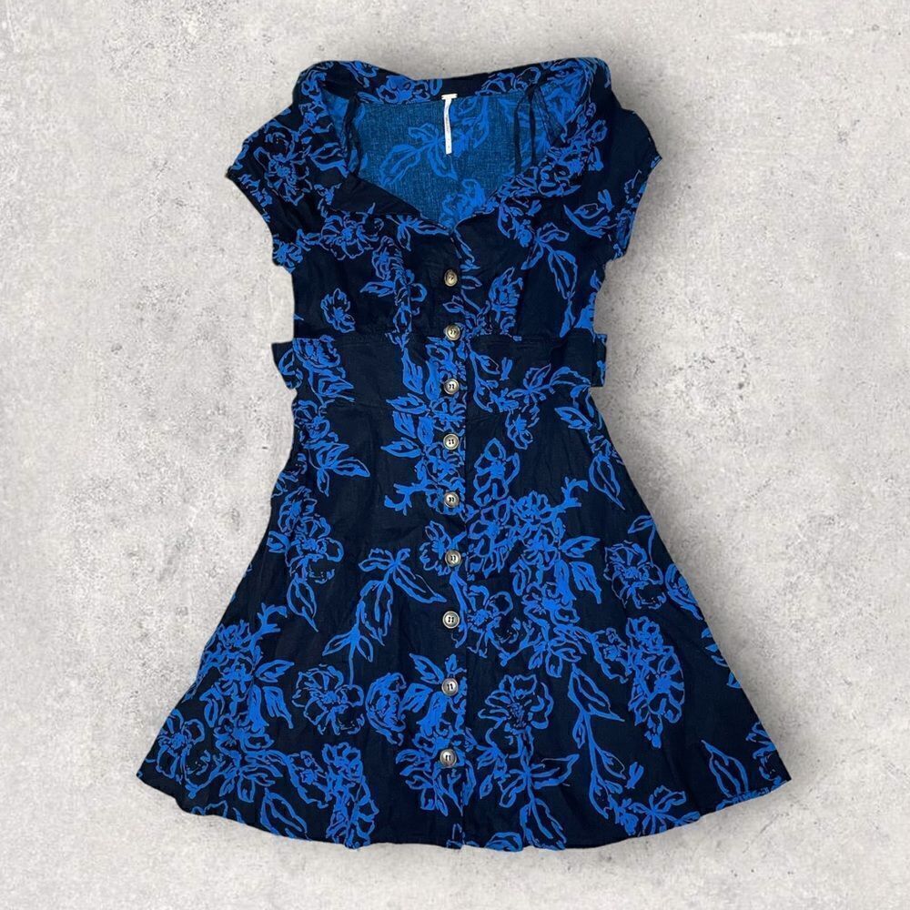 Free People A Thing Called Love Floral Dress - Picture 2 of 7